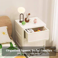 Stackable Drawer Unit Space-Saving Nursery Organizer Large Capacity for Students