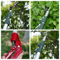 Multifunctional Pruning Shears with Telescopic Pole for Fruit Picking