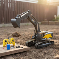 Wireless-Controlled Digger Lights and Sound Construction Vehicle Realistic