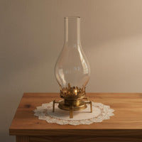 Oil Lamp Glass Shade High-Temperature Resistant for Camping, Home Decor