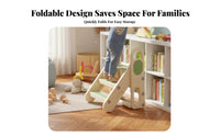 Convertible kids' Ladder Non-Slip Design Step-up Potty Coach Foldable for Boys