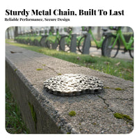 Cycle Chain Universal Fit Electric Bike Chain Drivetrain Part Long-Lasting Wear-Withstand Ant for Cyclist S, Commuting