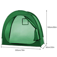 Bicycle Tent Canopy for Outdoor Rain Protection and Storage