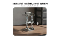 RC Car Repair Stand Compact RC Car Lifts Stand Metal Adjustable Lifts Jacks for Hobbyists, Display