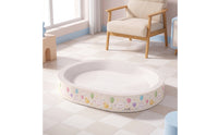 Round Scratcher with Enclosed Base Raised-Rim Cat Scratcher Bed Recyclable Cat Scratch Pad Long-Lasting for Cats, Kittens, Living Room, Apartment