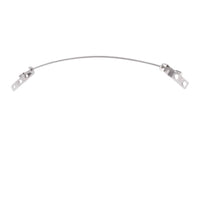 Safety Cord for panes, Fall Restrictor, Stainless Steel Wire Rope, Childproof Lock, Aluminum Alloy, Easy Installation, Home Security, Versatile Use