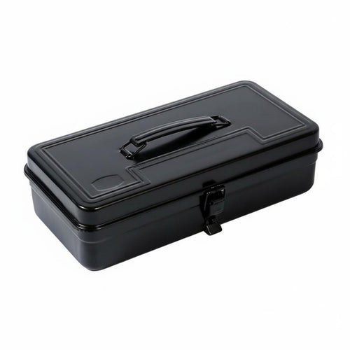 Metal Heavy Duty Metal Foldable Handle Portable Tool Chest for DIY Enthusiasts, Car