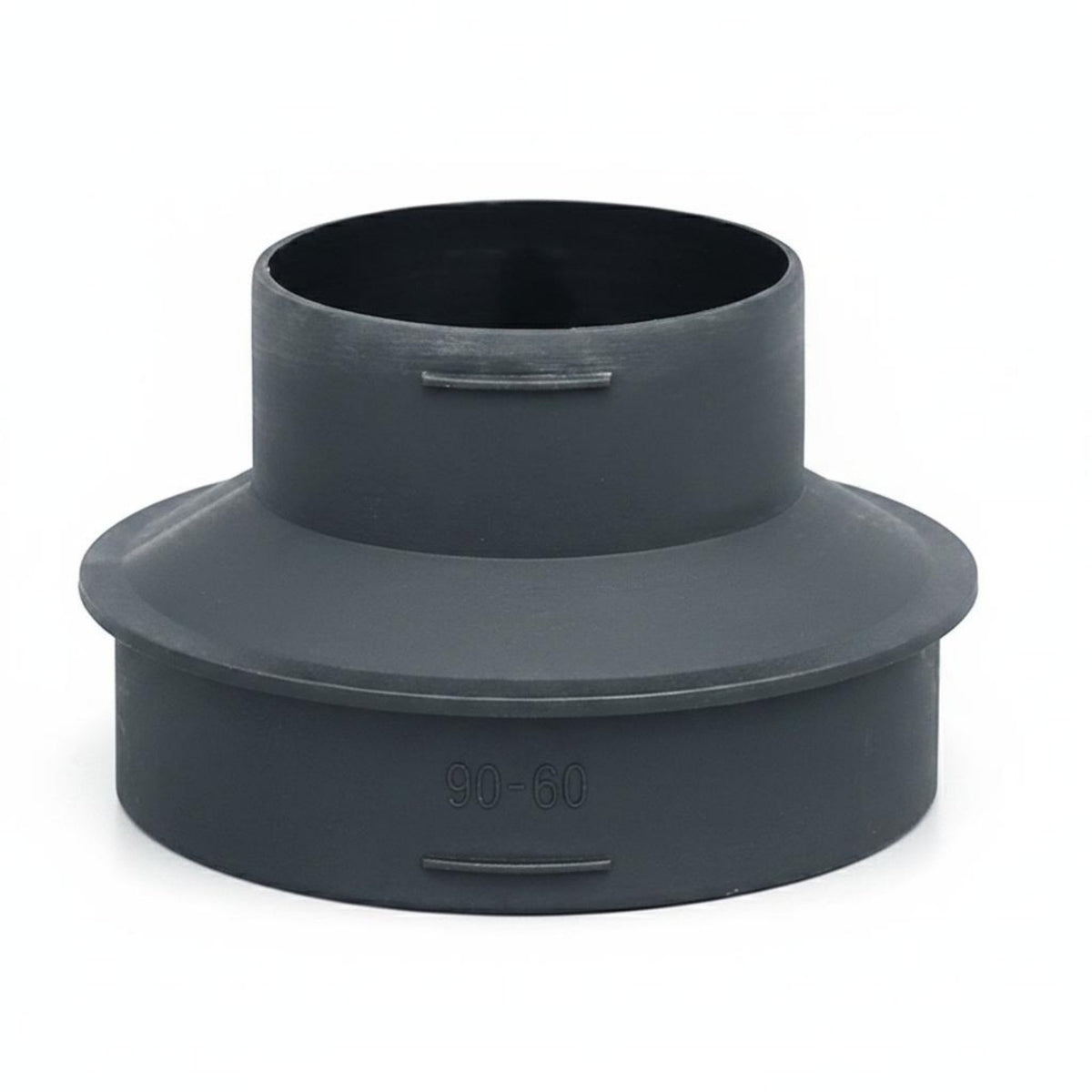 High Temperature Resistance 60 to 90 Adapter Heat-Resistant 90-60 Pipe Connector Sealing Function Fuel-Powered Heater Duct Reducer Easy Fit
