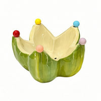 Starfruit Bowl with Forks Playful Serveware Cute for Tabletop