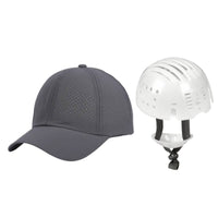Perforated Safety Cap with Chin Strap Breathable Bump Cap with Chin Strap Lightweight Summer for Workers, Commuters, Outdoor Work, Commuting