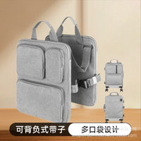 多功能背包行李箱挂包登机箱扩容收纳包轻便双肩包马甲便携