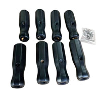 8 Pieces Wooden Foosball Handle Table Table Soccer Handle Classical Atmosphere Game Room Equipment for Arcade