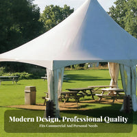 Water Weight Bag Windproof Fillable Weight Bag Waterproof Tent Leg Anchor for Event Vendors, Campers, Camping, Garden, Market