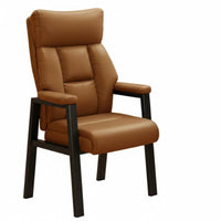 4 Pieces Thick padding Padded rear Mahjong Seat Sturdy Construction Game Room Chair Simple Design Conference Furniture for Families, Home