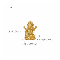 Thai Elephant God Statue Resin Material Ganesha Statue Long-Lasting