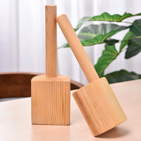 Shuiliuxing Ceramic Art Wooden Clay Slab Roller and Beating Board, Pottery Tool, Jingdezhen, School Pottery Studio Essential