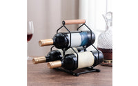 Metal Tabletop Vino Rack