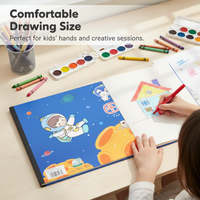 Large 8K Sketchbook for Kids, Thick Blank Drawing Paper for Elementary School Students, Art Supplies