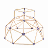 Geodesic Climbing Dome Square Platform Indoor Climbing Dome Multi-Sided Base