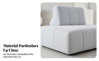 customizable Combination Tofu Block Sofa Lowsilhouette Deep-Seat Multi-Piece Sofa Minimalist design sectional Couch for Interior Design aficionados, Homeowners, Apartment Dwellers, Large Open-Plan Spaces, Lounging, recreation Area