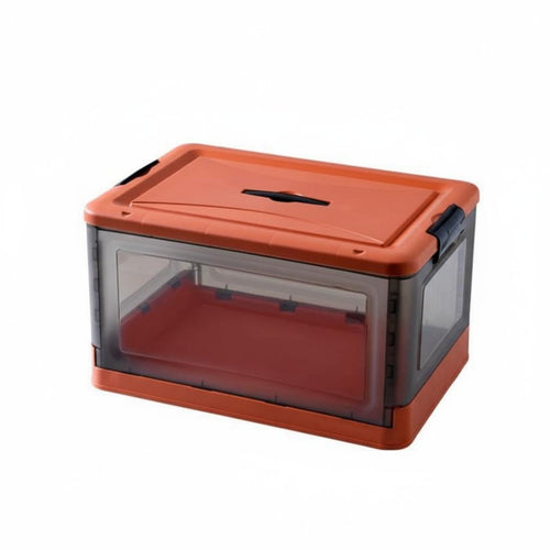 Collapsible Wheeled Crate Foldable Household Storage Multi-Purpose for Dorm Room