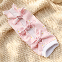 Cat Recovery Suit with Tie-Back Closure, Breathable Cat Surgery Recovery Suit, Sleeveless Cat Post Surgery Suit, Thin Cat Body Suit After Surgery