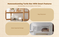 Breeder Box, Tortoise, Amphibian, Multi-Function, Incubation