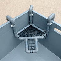 Hanging Turtle Basking Platform PVC Frame Pet Habitat for Aquarium