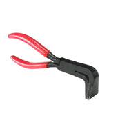 Sheet Metal Bending Pliers Anti-Slip Sheet Metal Hand Seamer Bent Jaw Pliers Darkened Heavy Duty for Mechanic