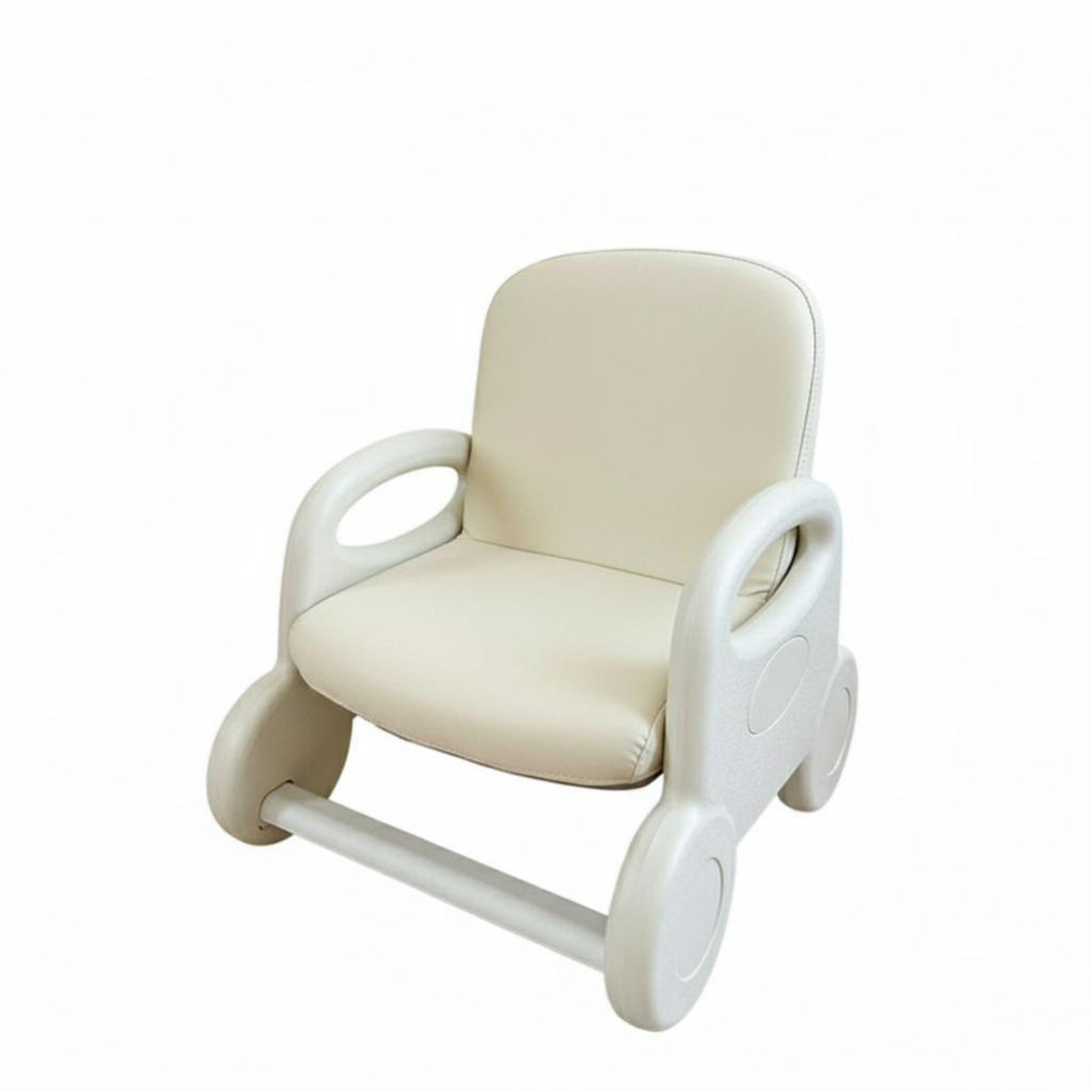 Adjustable Height Backrest Stool Cute Candy hues kids' Furniture Rounded Edges
