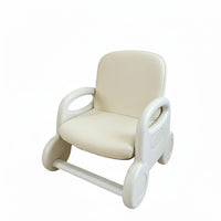 Adjustable Height Backrest Stool Cute Candy hues kids' Furniture Rounded Edges