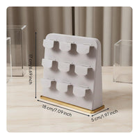Microfiber Jewelry Display Lightweight Stud Earring Organizer Stable Base