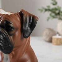 Canine Pot Decorative French Canine Planter Easy to Clean Home Decor for Living Room, Garden