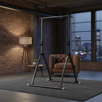 Pull-up Frame with Press Handles Foldable Pull-up Bar Press Station Heavy-Duty Equipment Multi-Function for Fitness Enthusiasts