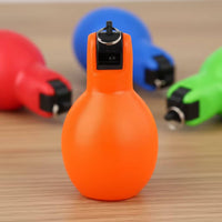 6 Pieces Press Whistle with Neck Strap Easy-Grip Press Whistle with Lanyard for Coaches