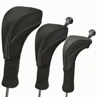Interchangeable Number Tags Driver Headcover Dustproof Golf Club Headcover Anti-Skid for Golfers