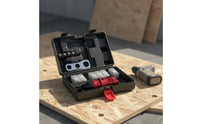 Electric Rivet Nut Adapter Kit Various Sizes M3-10mm Cordless Drill Rivet Nut Adapter Ergonomic Handle for Garage