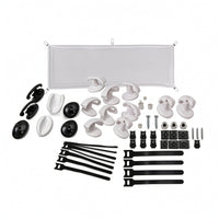 Under Desk Cable Management Net Screw-in Under Desk Cable Cradle Strong