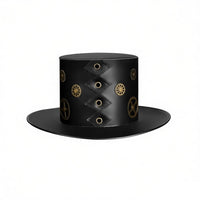 Steampunk Hat Decorated Cosplay Hat Eye-Catching for Halloween