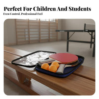 Table Tennis Racket Double-Faced-Sided Rubber Racket Sport Pong Paddle High Sponge Beginner Racket Sport Pong Paddle for Students, Children, School