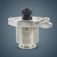 Heavy-Duty Heating Component Enclosure with Tri-Clamp Straight Heating Heating Component Housing Compact Hardware for Home Brewers