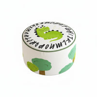 Removable and cleanable Cover Round Sitting Pouf Easy to Clean Round Pouf adaptable Use Floor pad Multi-Functional for Children, Toddlers, Living Room, literature corner, Playroom, Small Spaces