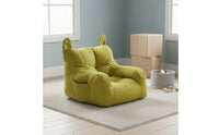 Playroom Padded Sofa Couch Reading Corner Children's Mini Sofa Soft Padded Cushiony Bear Armchair for Young Children, Playroom, Nursery