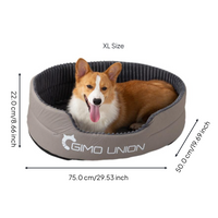 Orthopedic washable dog bed