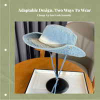 Women Wide Brim Hat, Sun Protection, Summer