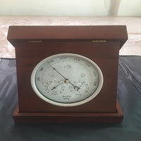 132自动湿度温度空气压力大气压计3合1工艺礼品钟晴雨表机械式欢