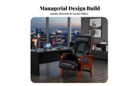Four-Legged Managerial Chair Comfortable