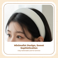 Elastic Plush Headbands, Soft, Chic, Party, Gift