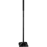 Lawn Tamper with Square Base Manual Hand Tamper Tool Reinforced Steel Compacting Tool for Gardeners, Yards