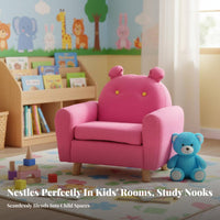 Soft creature Character Chair Kid-Sized children's Furniture Comfortable Seating Supportive build for Daycare Center, Playroom
